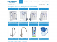 aquaphor.ie Webseite Vorschau