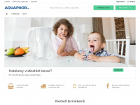 aquaphor.hu Webseite Vorschau