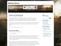 matthias-wenzel.net Webseite Vorschau