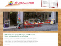 buecherzimmer-aschaffenburg.de Webseite Vorschau