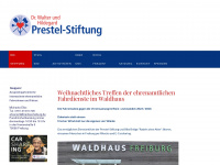 prestel-stiftung.de Webseite Vorschau