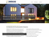 skoulas-elektrotechnik.de Webseite Vorschau