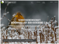 schutzgemeinschaft-kiekeberg.de Webseite Vorschau