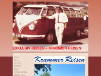 krammer-reisen.eu Webseite Vorschau