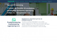 tracelink.dk Webseite Vorschau
