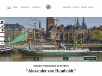 alex-das-schiff.de Webseite Vorschau