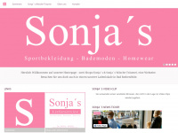 sonjas.net Webseite Vorschau