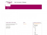 cipri-carrosserie.ch Webseite Vorschau