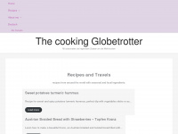 thecookingglobetrotter.com Webseite Vorschau