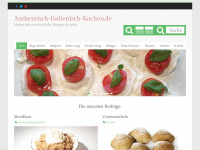 authentisch-italienisch-kochen.de Webseite Vorschau