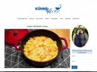 kuehnekueche.com Webseite Vorschau