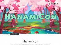 hanamicon.at Webseite Vorschau