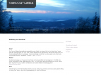 taunus-ultratrail.de Webseite Vorschau