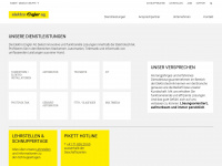 elektroengler.ch Webseite Vorschau