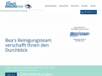 beas-team.ch Webseite Vorschau