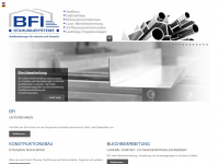 bfi.cc Webseite Vorschau