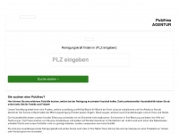 putzfrau-agentur.de Webseite Vorschau