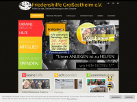 friedenshilfe-grossostheim.de Webseite Vorschau