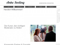 anke-seeling.com Webseite Vorschau