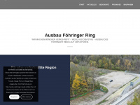 ausbau-foehringer-ring.de Webseite Vorschau