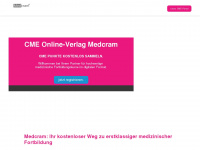 online-cme-verlag.de Webseite Vorschau