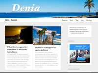 denia-spanien.com Webseite Vorschau