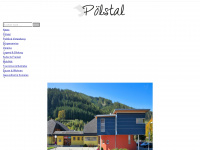 poelstal.gv.at Webseite Vorschau