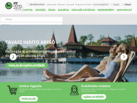 hotelfitheviz.hu Webseite Vorschau