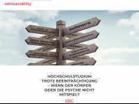 swissuniability.ch Webseite Vorschau
