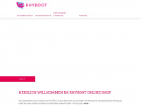 rhyboot-shop.ch Webseite Vorschau