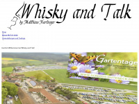whisky-and-talk.de Webseite Vorschau