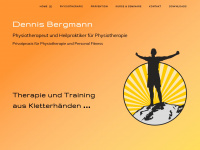 physio-dennis-bergmann.de Webseite Vorschau