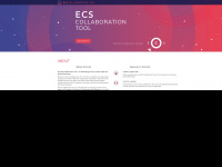 ecscollaborationtool.eu Webseite Vorschau