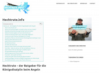 hechtrute.info Webseite Vorschau