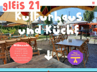 gleis21.ch Webseite Vorschau