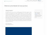 Hanse-law-school.org