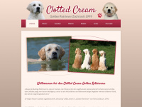 clotted-cream.de Webseite Vorschau
