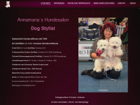 annamariashundesalon.ch Webseite Vorschau