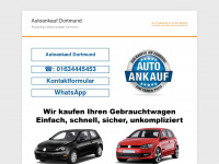 autoankauf-in-dortmund.de.rs Webseite Vorschau