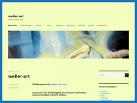 weiler-art.com Webseite Vorschau
