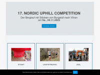 nordicuphill.com Webseite Vorschau