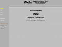wegi-showtechnik.de Webseite Vorschau