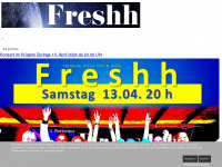 freshhband.de Webseite Vorschau