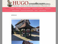 hugo-oberau.de Webseite Vorschau