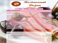 restaurant-dejan.de Webseite Vorschau