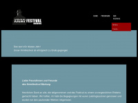 krimifestival-marburg.de Webseite Vorschau