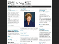 onfictionwriting.com Webseite Vorschau