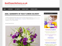 bestflowerdelivery.co.uk Webseite Vorschau