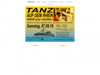 tanzschiff.com Webseite Vorschau