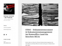 scheiss-technik.com Webseite Vorschau
